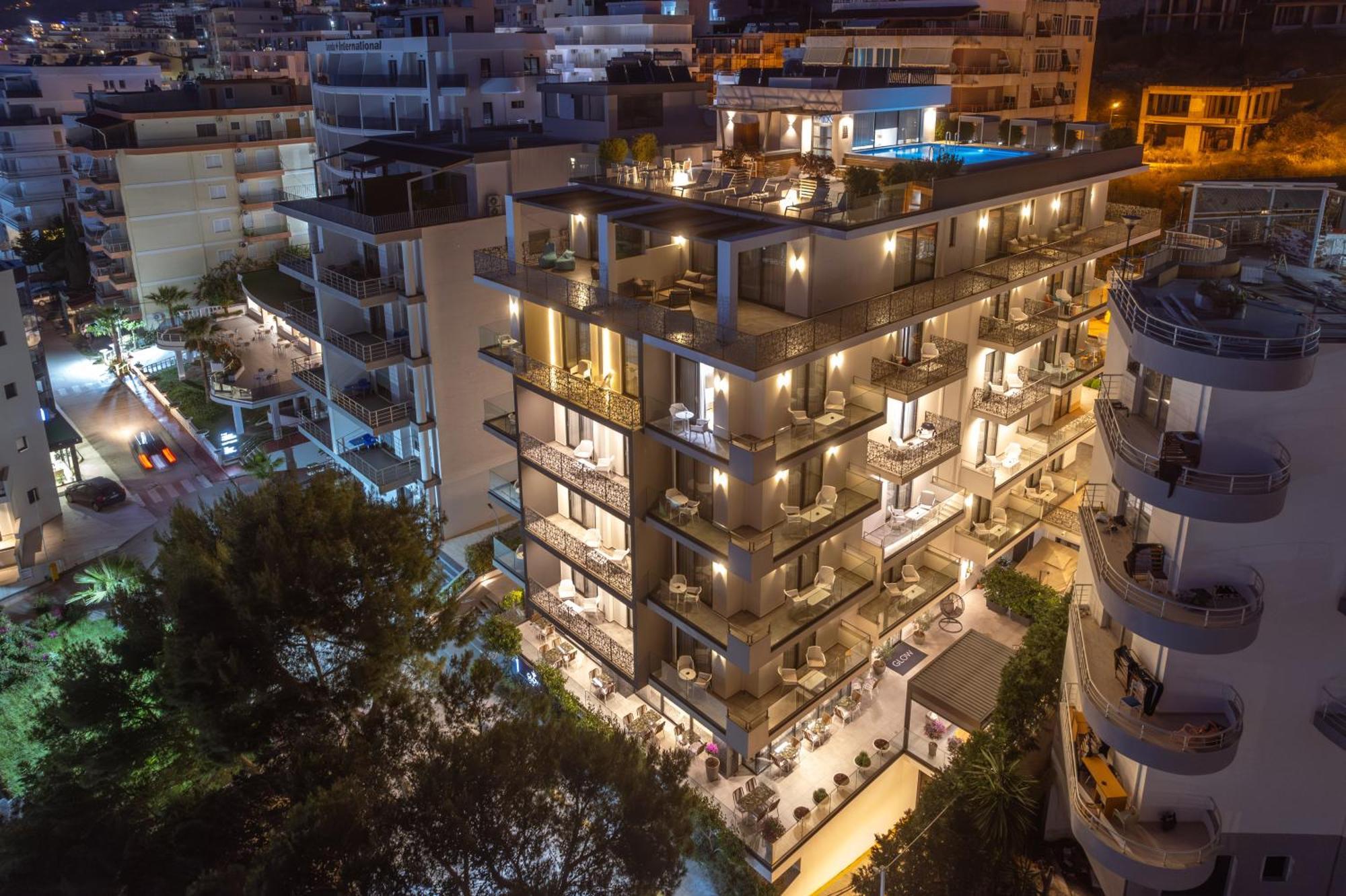 Glow Boutique Hotel & Suites Sarande Exterior photo