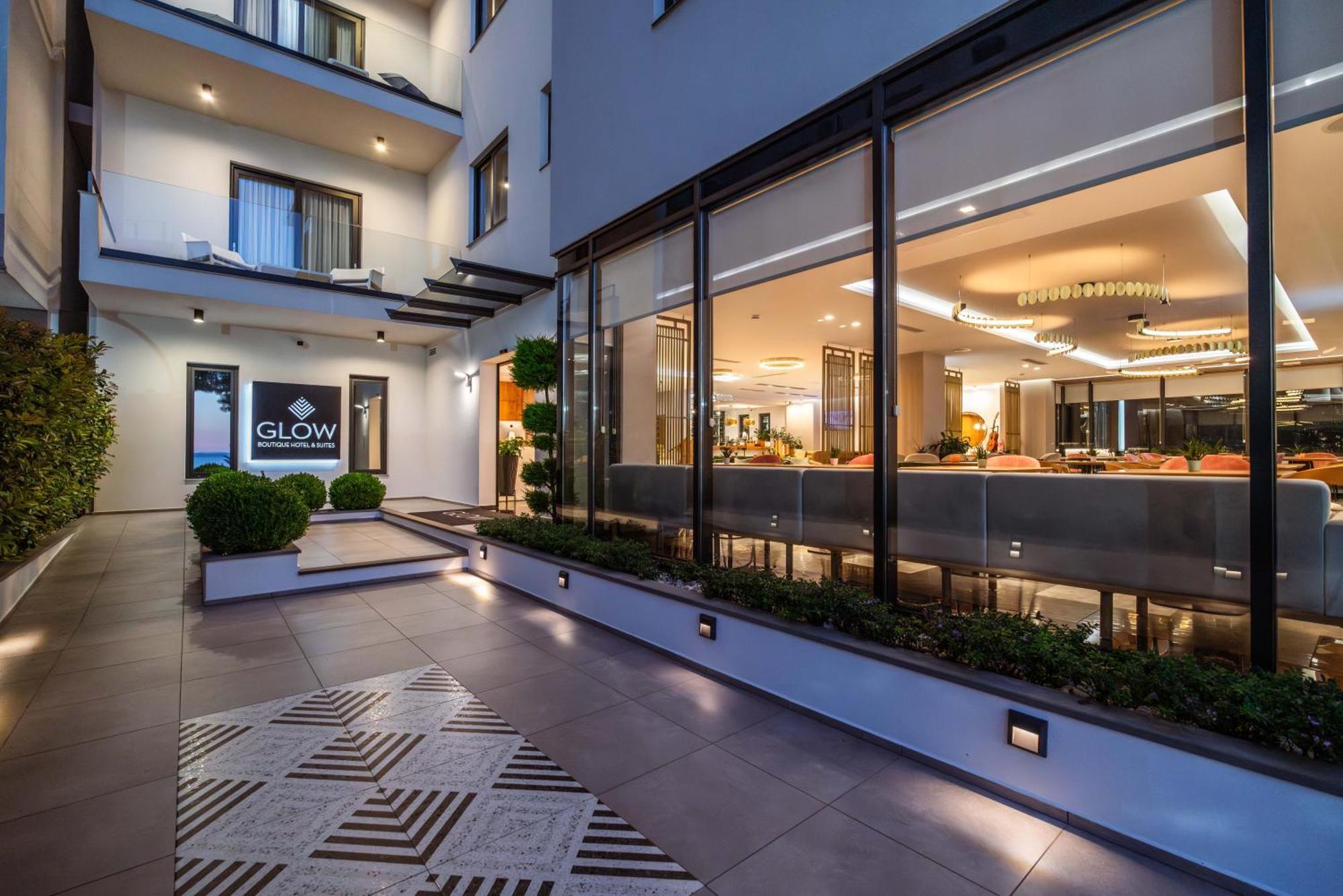 Glow Boutique Hotel & Suites Sarande Exterior photo